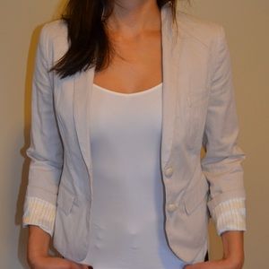 Striped blazer